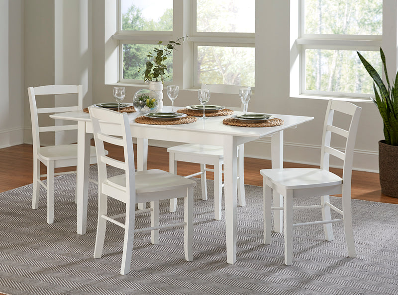 48"L-60"L Shaker Leg Extension Dining Table- Table, Counter and Bar Height