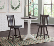 36" Round Bistro Table - Barewood