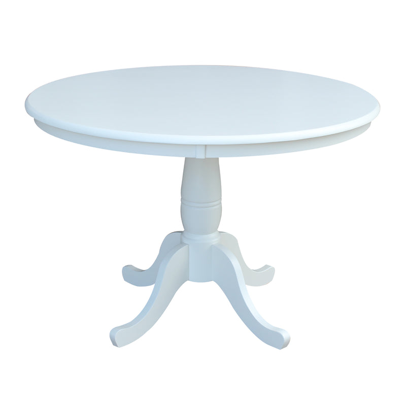Traditional Pedestal Table- 30", 36" and 42" Diameter