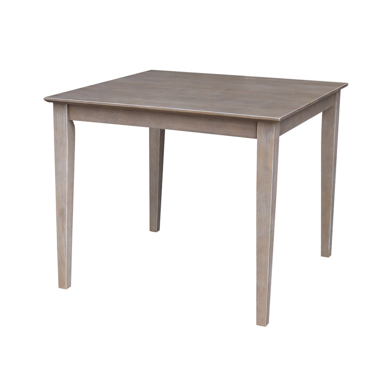 36" Square Shaker Leg Dining Table