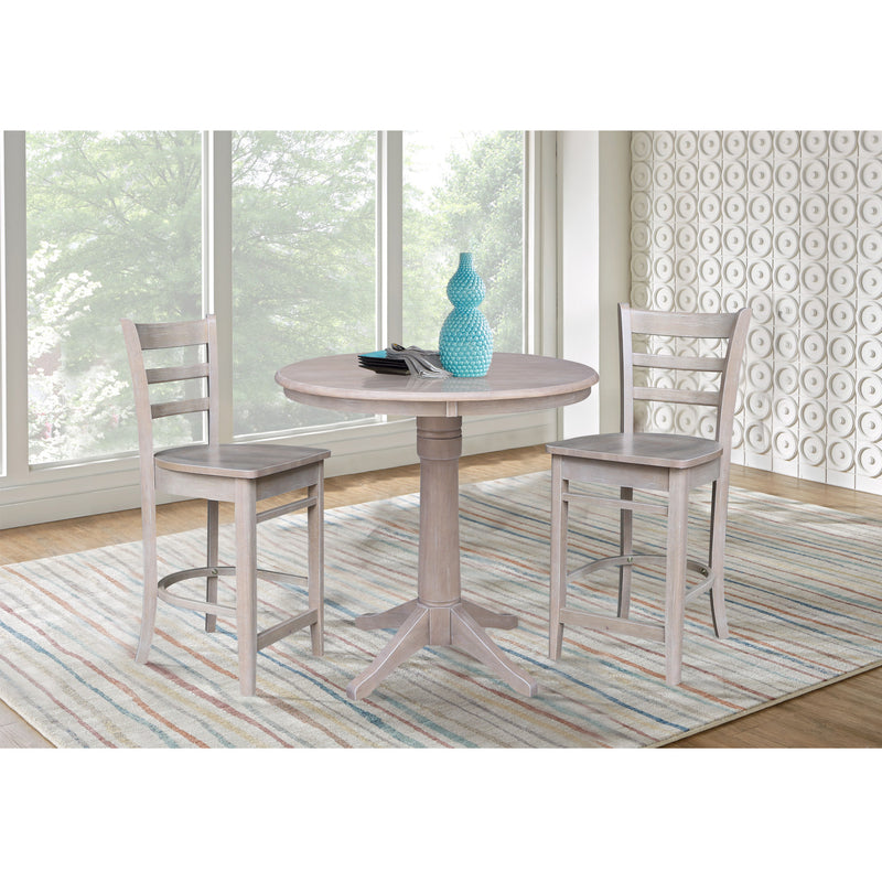 Transitional Pedestal Table- 30", 36" and 42" Diameter