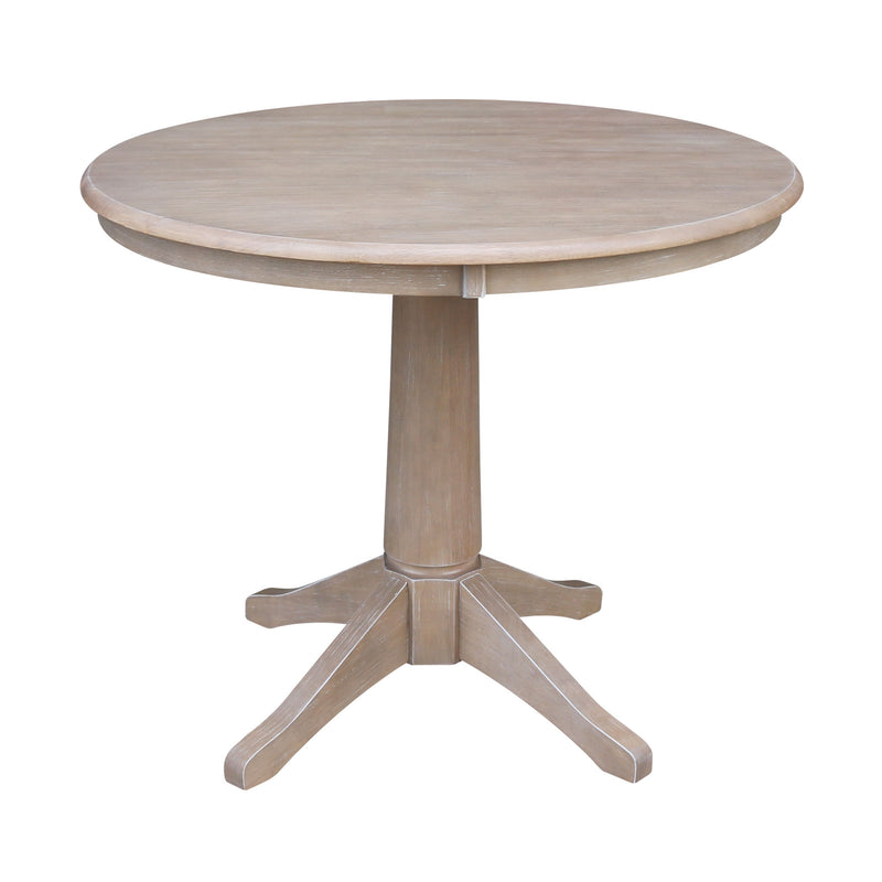 Transitional Pedestal Table- 30", 36" and 42" Diameter