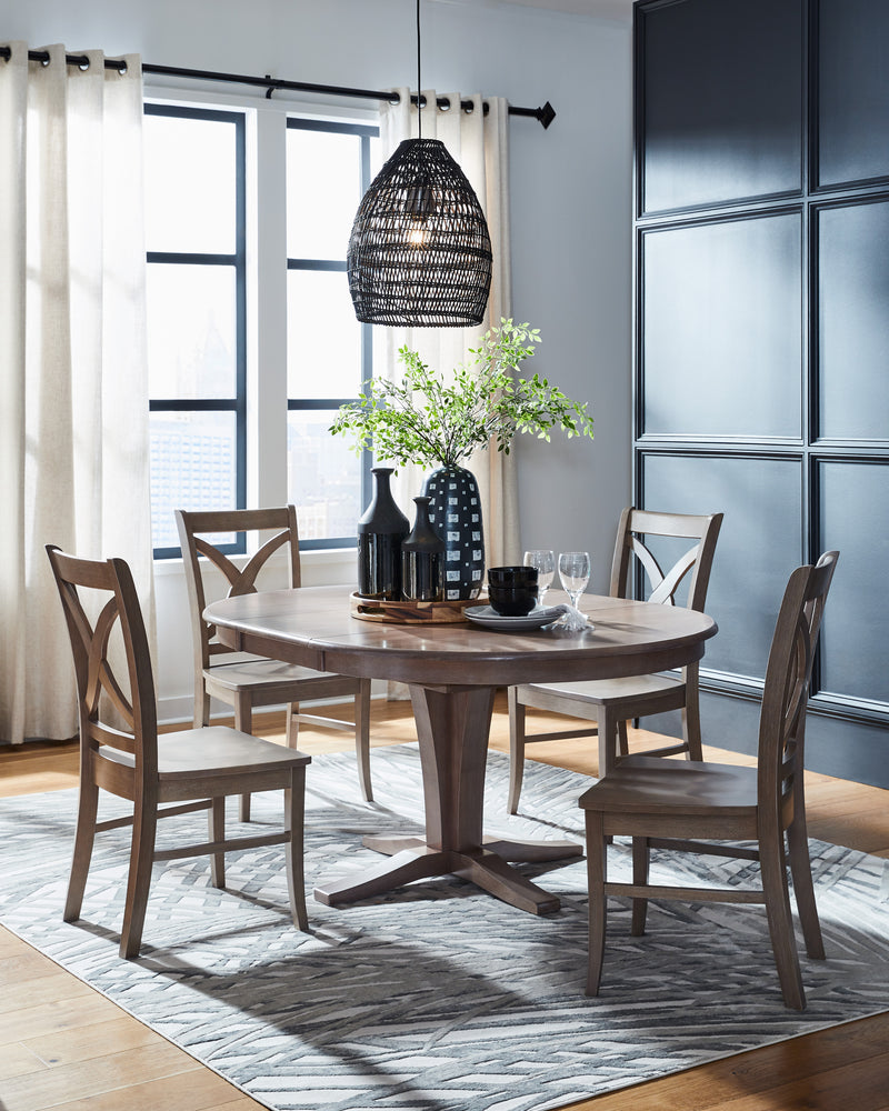 Verona Pedestal Extension Dining Table- Multiple Sizes Available