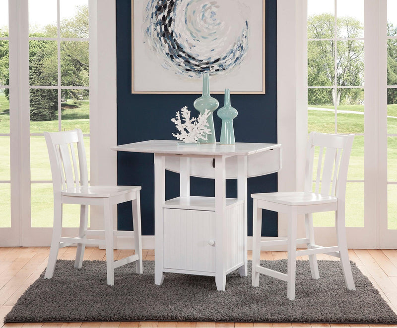 Dropleaf Bistro Table - Barewood