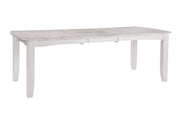 Bowed Shaker Leg Dining Table - Barewood