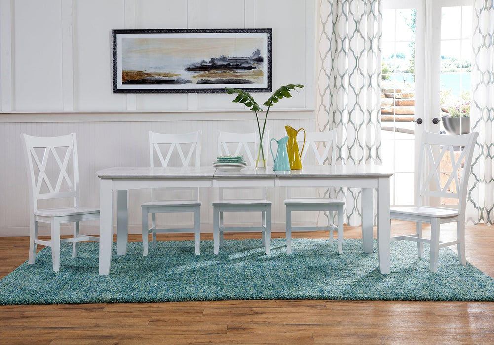 Bowed Shaker Leg Dining Table - Barewood