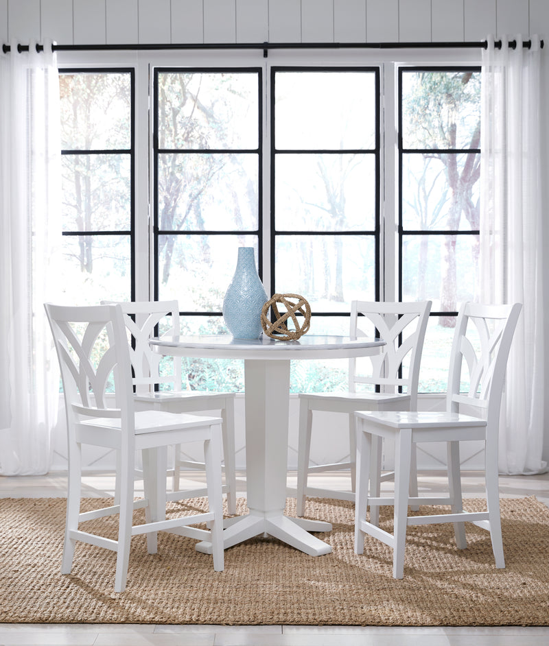 Aria Pedestal Table- 30", 36" and 42" Diameter