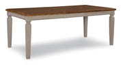 Vista Extension Dining Table - Barewood