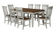 Vista Extension Dining Table - Barewood