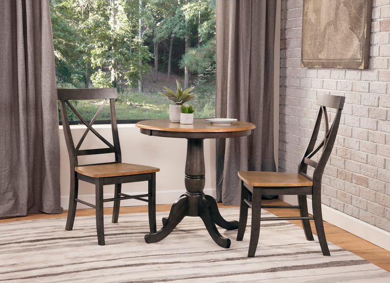 Traditional Pedestal Table- 30", 36" and 42" Diameter