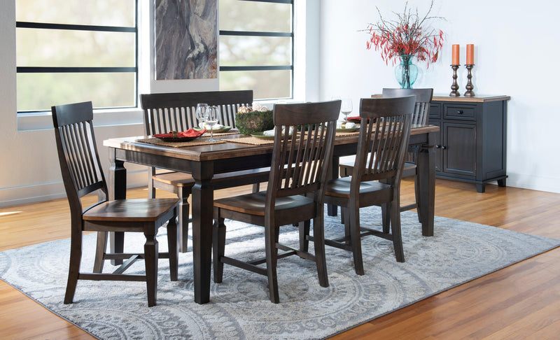 Vista Slatback Chair - Barewood