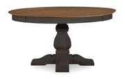 60" Round Dining Table - Barewood