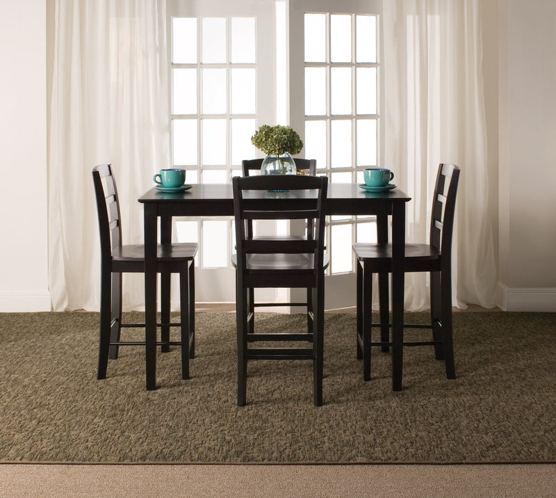 30"w x 48"L Shaker Leg Dining Table- Table, Counter and Bar Height