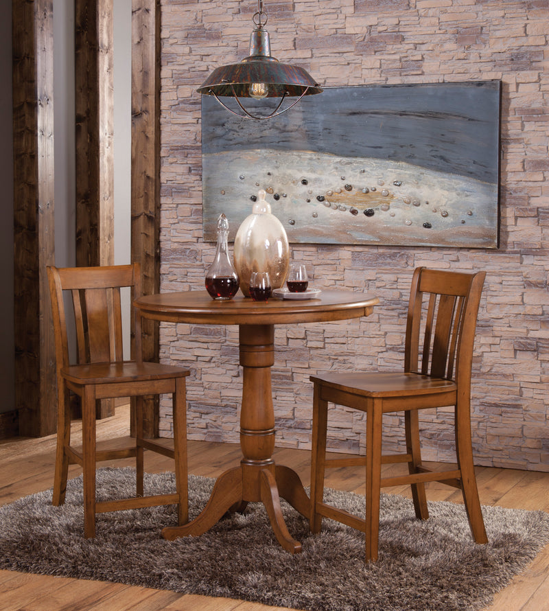 Traditional Pedestal Table- 30", 36" and 42" Diameter