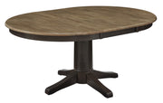 Rivermont Round Extension Dining Table in Wheat and Coal - Barewood