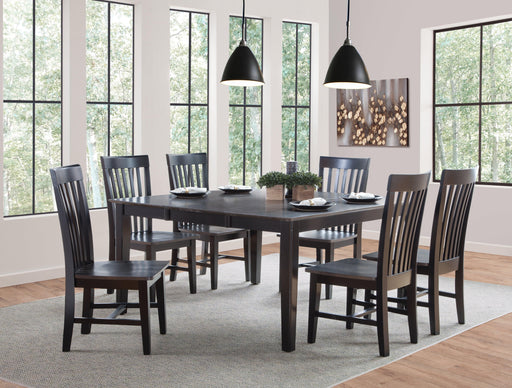 Square Butterfly Leaf Table - Barewood