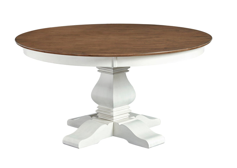 60" Round Dining Table - Barewood