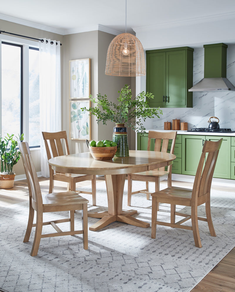 Verona Pedestal Extension Dining Table- Multiple Sizes Available