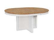 Sanibel Shell Extension Dining Table in Honey and White - Barewood