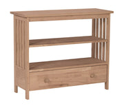 Mission TV Stand - Barewood
