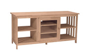 Mission Entertainment Stand - Barewood