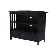 Mission Corner TV Stand - Barewood