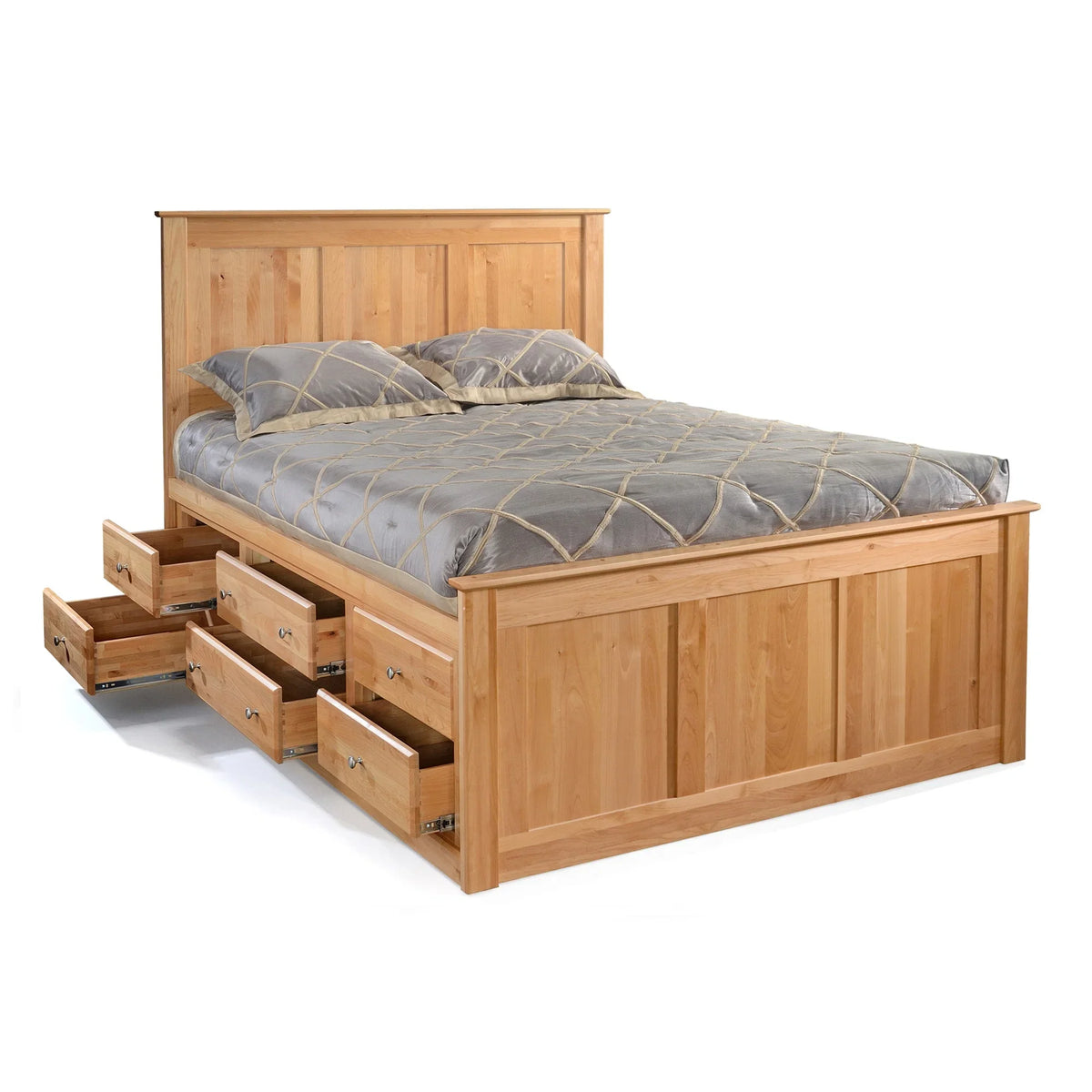 Shaker Flat Panel Chest Bed