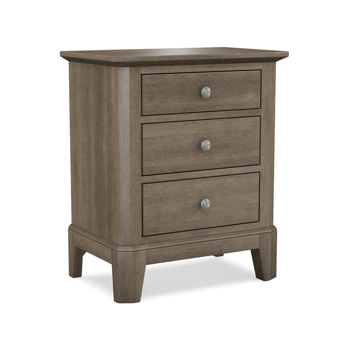 Urbane Three Drawer Nightstand