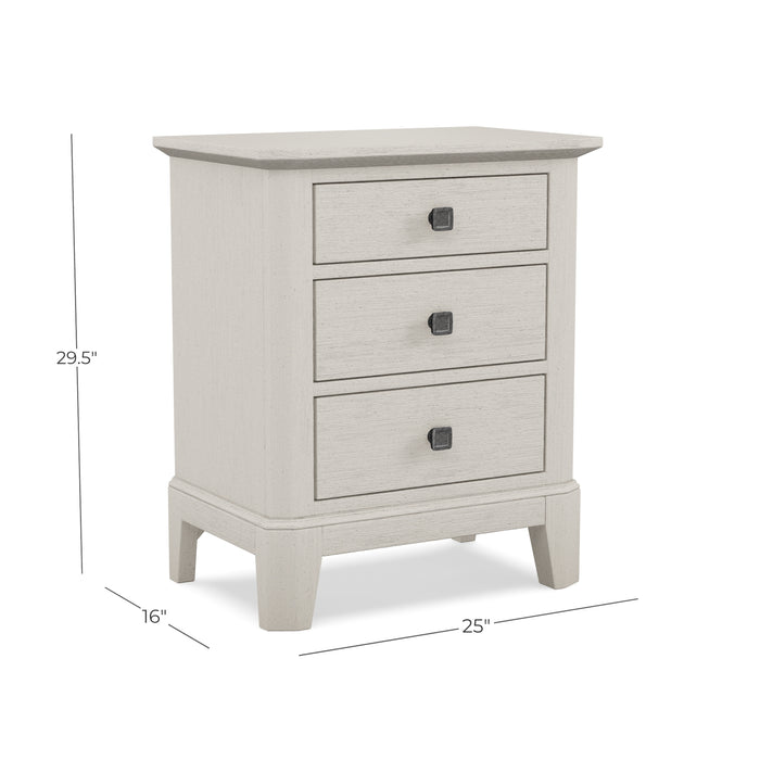 Urbane Three Drawer Nightstand