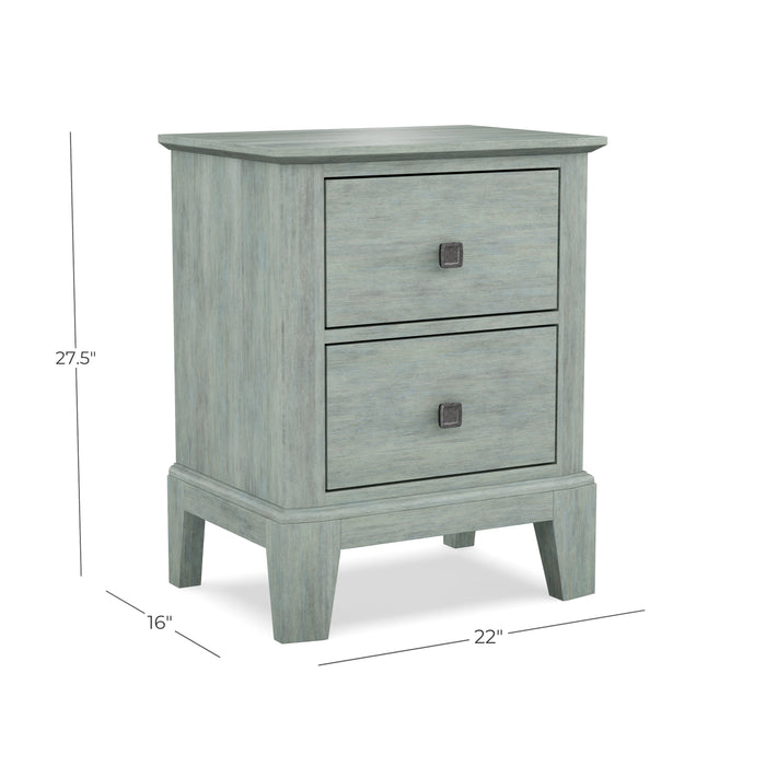 Urbane Two Drawer Nightstand