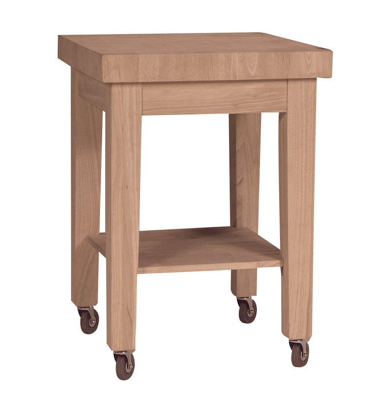 Castored Kitchen Work Center - Barewood