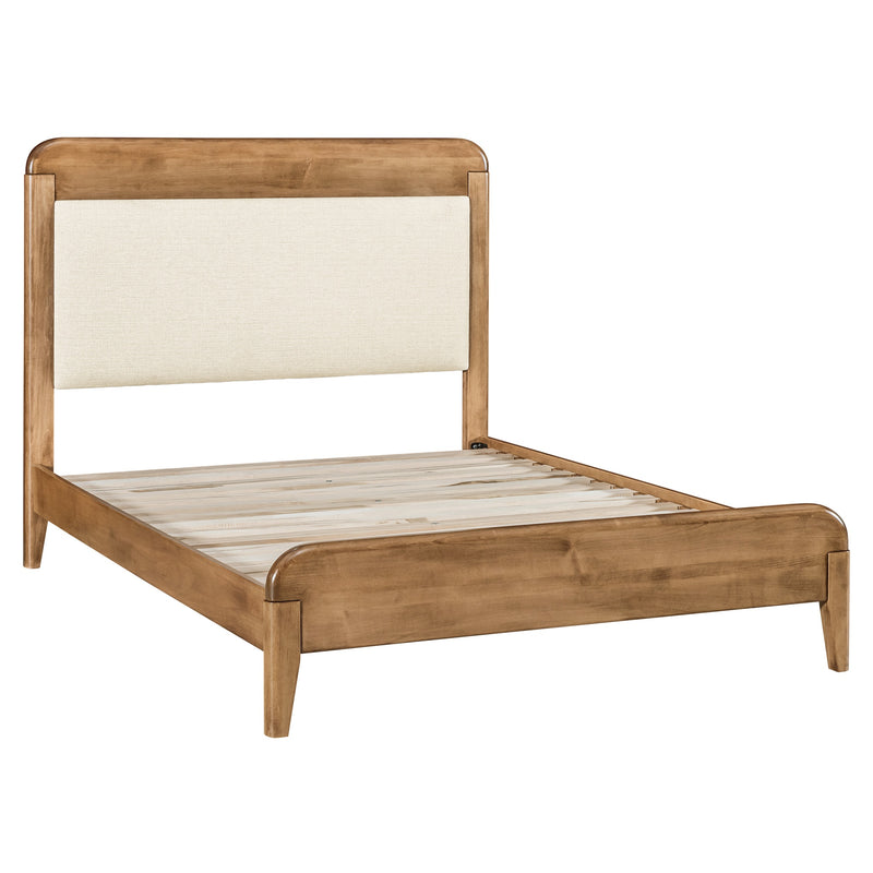 Amish Essentials Warren Upholstered Platform Bed