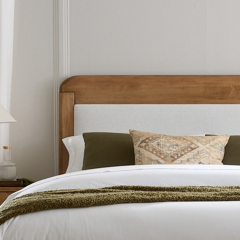 Amish Essentials Warren Upholstered Platform Bed