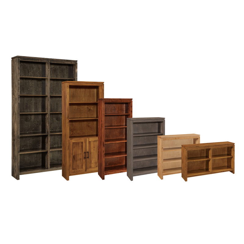 2 West Solid Wood Bookcase – 48" Wide