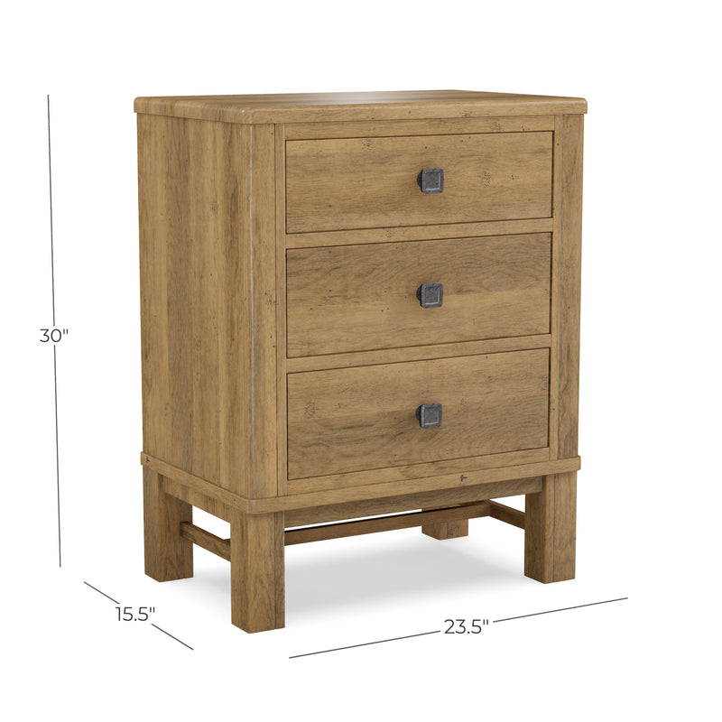 Westend Three Drawer Nightstand