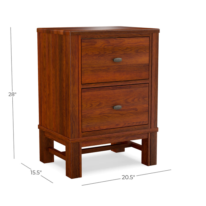 Westend Two Drawer Nightstand