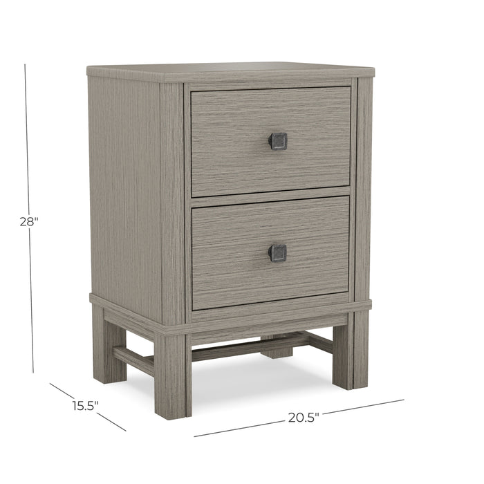 Westend Two Drawer Nightstand