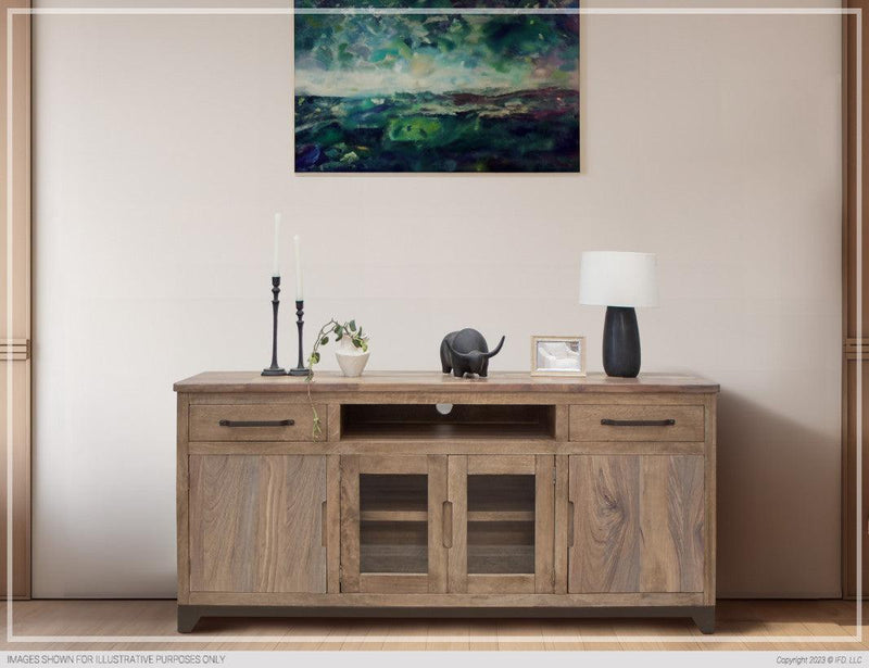 Natural Parota TV Stand