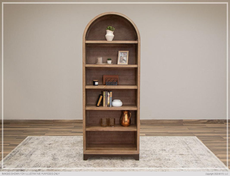 Natural Parota Bookcase- 70"h