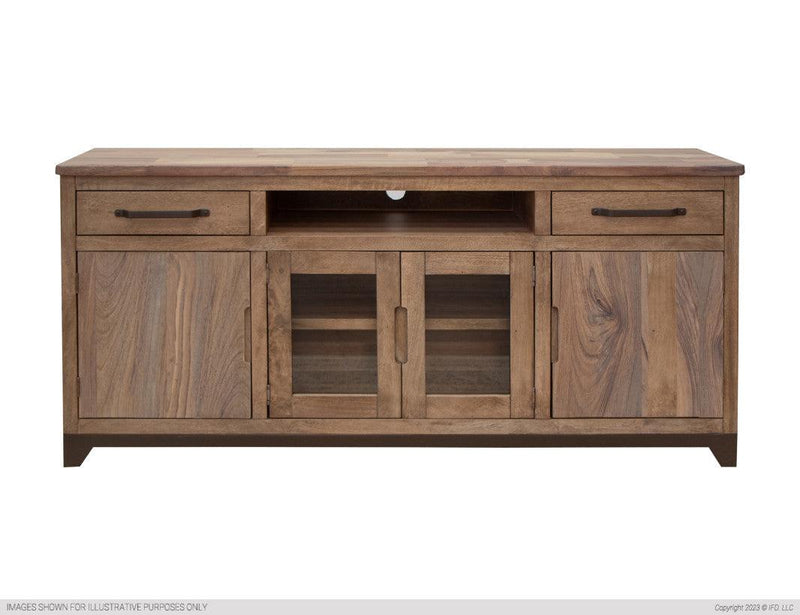 Natural Parota TV Stand