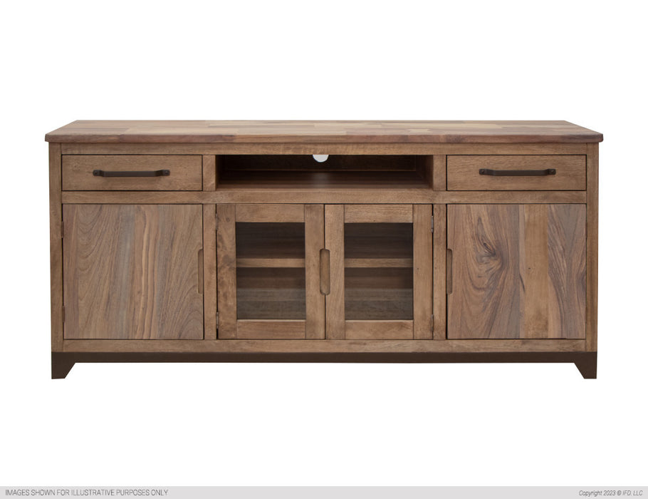 Natural Parota TV Stand