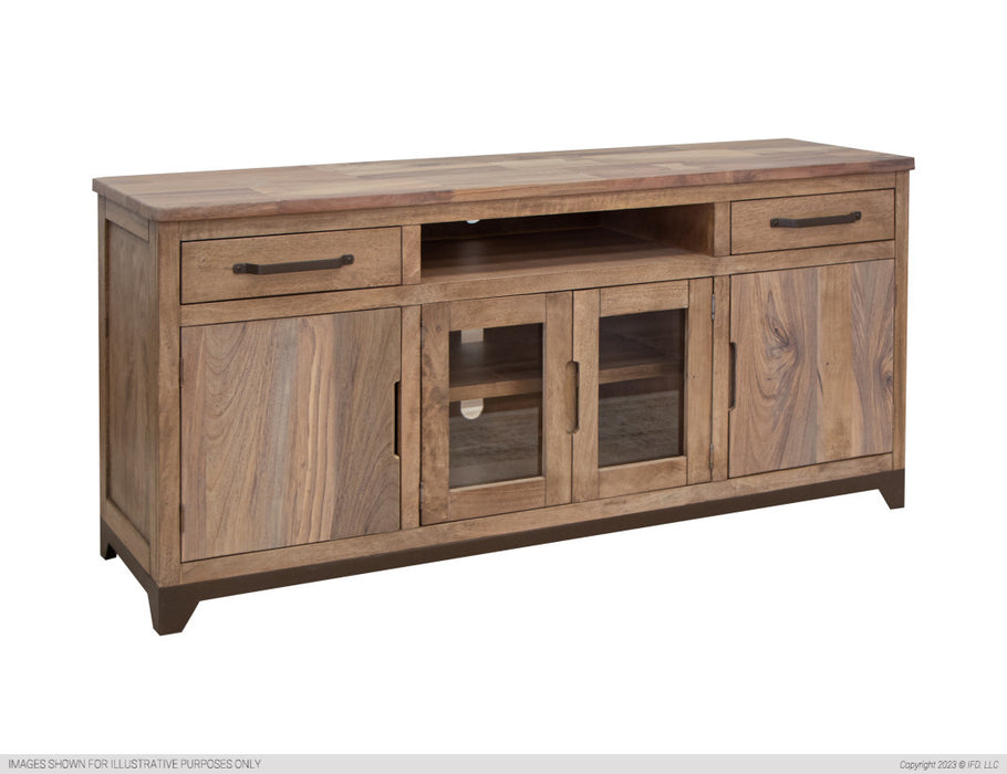 Natural Parota TV Stand