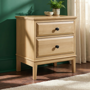Virginia 2-Drawer Nightstand in Latte - Barewood