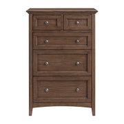 McKenzie 5-Drawer Tall Chest in Java - Barewood