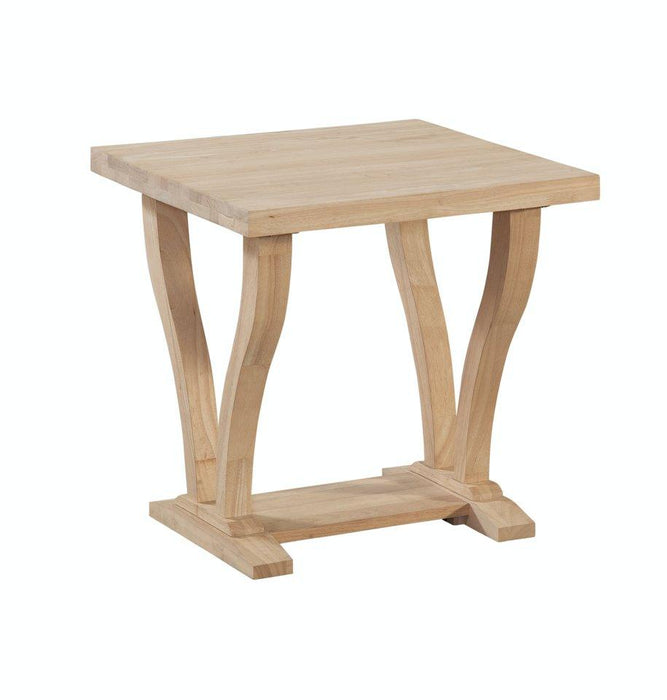 LaCasa End Table - Barewood