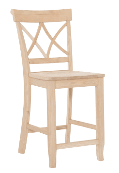 Lacy Stool - Barewood