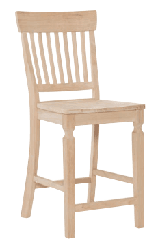 Vista Stool - Barewood