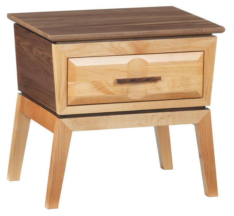 Addison 1-Drawer Nightstand - Barewood