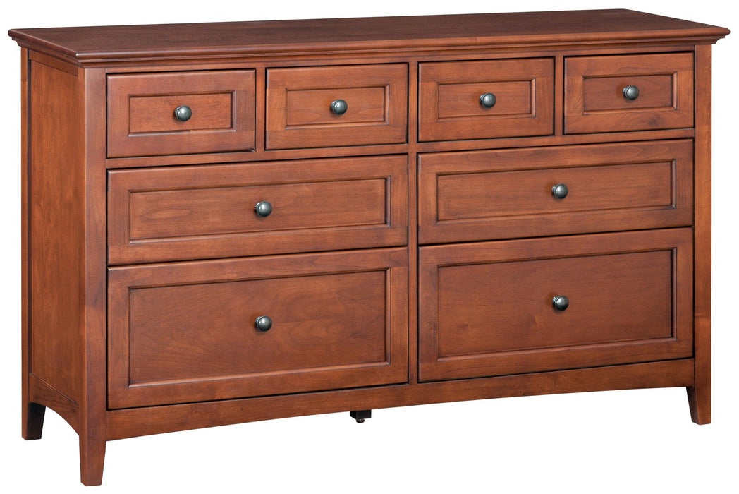 McKenzie Eight Drawer Dresser - Barewood