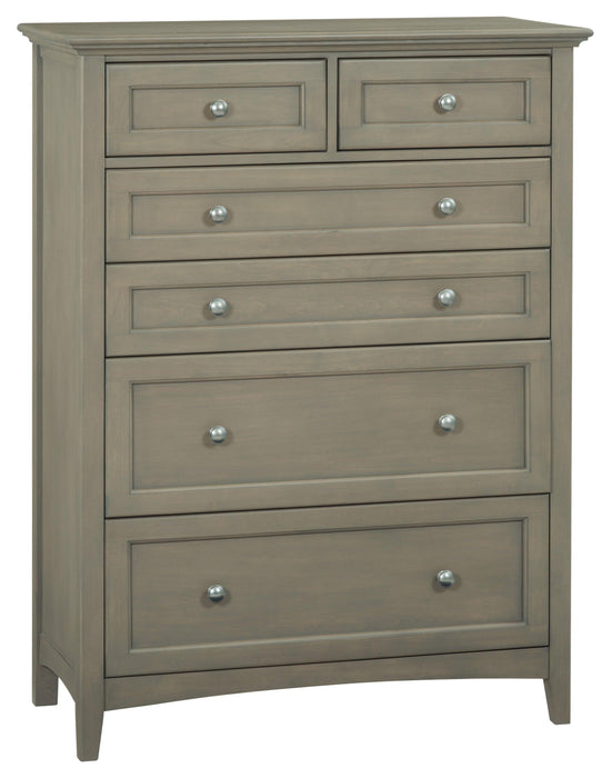 McKenzie Six Drawer Chest - Barewood